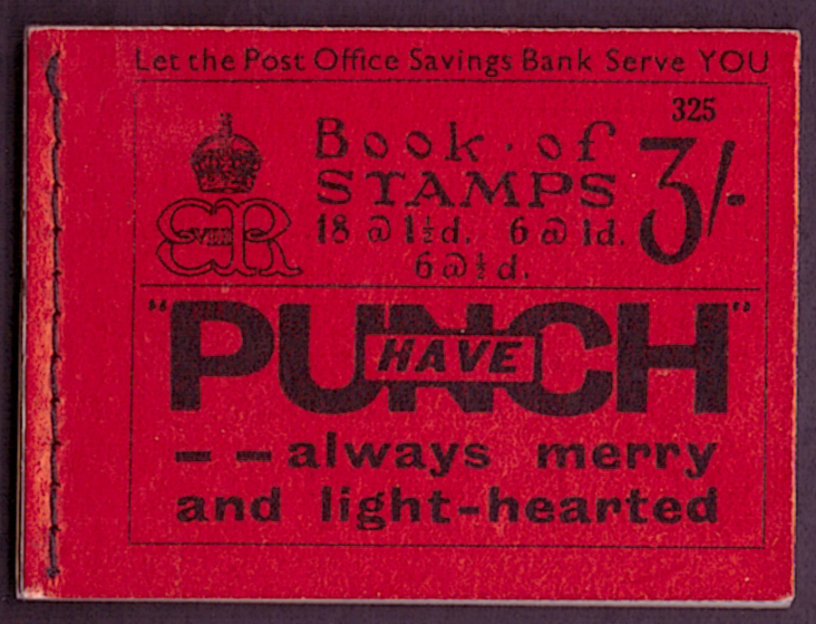 BC3 Nov 1936 Edward VIII 3/- Stitched Booklet Edition 325