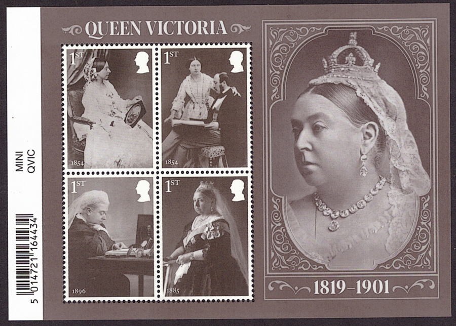 MS(TBC) 2025 Queen Victoria 1819-1901 barcoded miniature sheet (image for) MS(TBC) 2025 Queen Victoria 1819-1901 barcoded miniature sheet