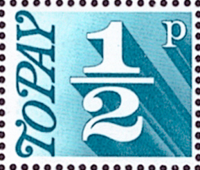 (image for) D77 1/2p Turquoise Blue OCP / PVA cylinder 2 perf A block of 6.