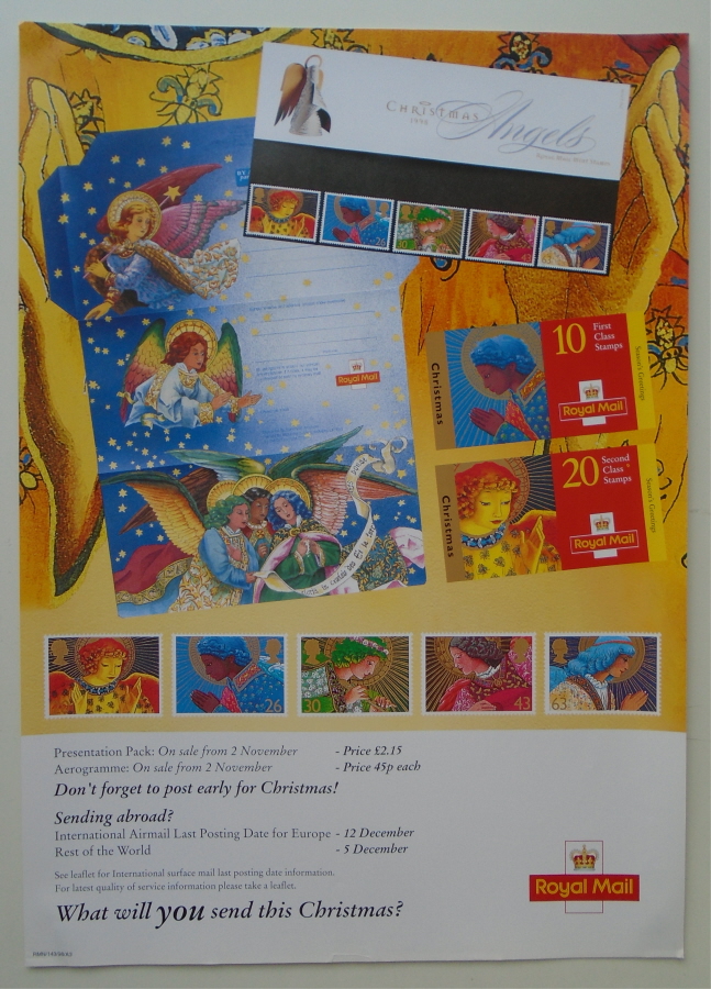 (image for) 1998 Christmas Post Office A3 poster. RMN/143/98/A3.