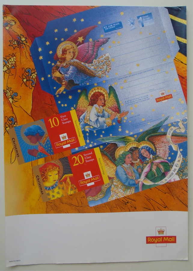 (image for) 1998 Christmas Post Office A3 poster. RMN/151/98/A3.