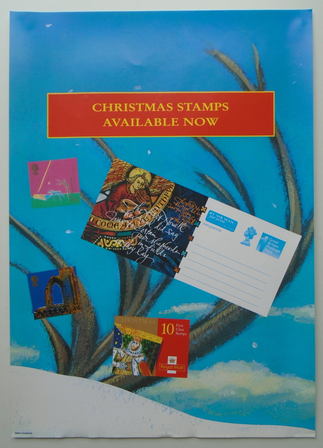 (image for) 1999 Christmas Post Office A3 poster. RMN/164/99/A3.