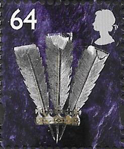 DGWP64.1 Wales 64p 22/04/99 left margin warrant block of 8 (image for) DGWP64.1 Wales 64p 22/04/99 left margin warrant block of 8
